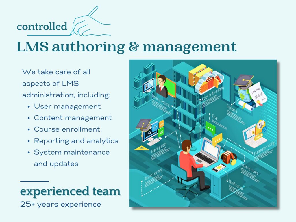 LMS authoring and management services by Viral Ants